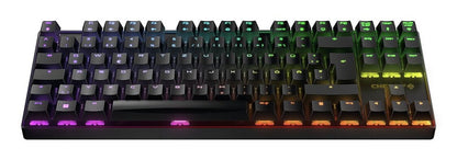 CHERRY MX 8.2 TKL Wireless RGB tangentbord Spela USB + RF Wireless + Bluetooth QWERTZ tyska Svart