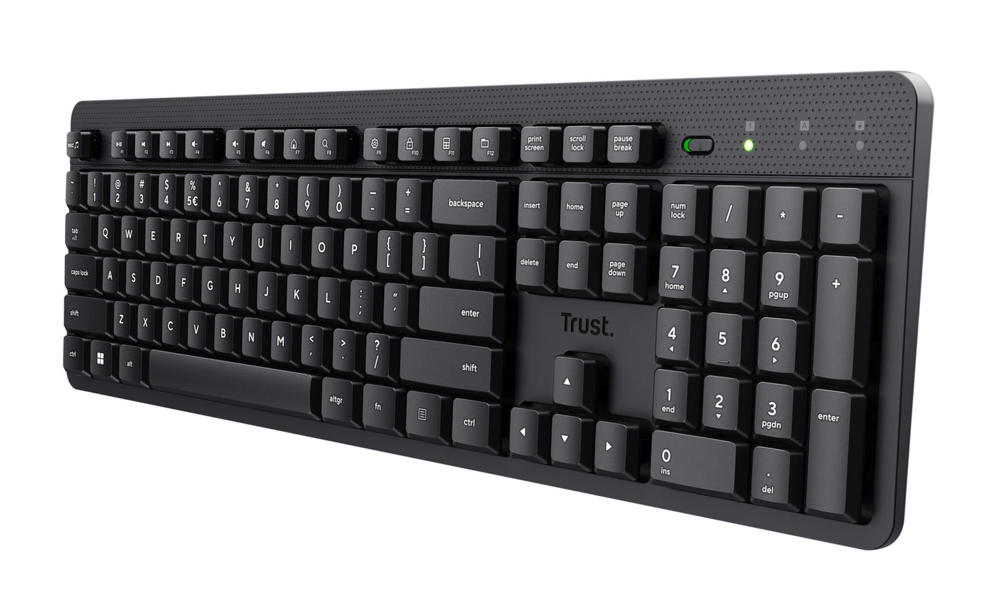 Trust Ody II tangentbord Kontor RF Trådlös QWERTY Nordic Svart