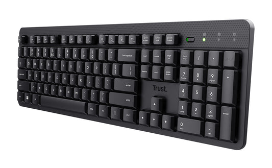 Trust Ody II tangentbord Kontor RF Trådlös QWERTY Nordic Svart