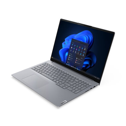 Lenovo ThinkBook 16 G9 AHP AMD Ryzen™ 5 220 Bärbar dator 40,6 cm (16") WUXGA 16 GB DDR5-SDRAM 512 GB SSD Wi-Fi 7 (802.11be) Windows 11 Pro Nordic Grå