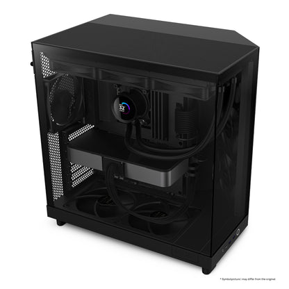 NZXT H6 Flow Midi Tower Svart