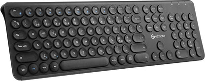Voxicon Slim Classic 282WL tangentbord RF Trådlös QWERTY Nordic Svart