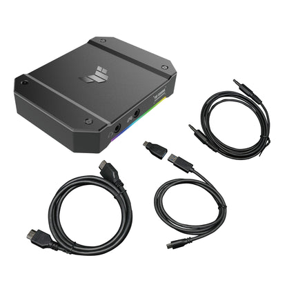 ASUS TUF GAMING CAPTURE BOX-4KPRO videoupptagningsenheter USB 3.2 Gen 2 (3.1 Gen 2)