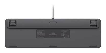 Logitech Signature Slim Wired K620 for Business tangentbord Universal USB QWERTY Amerikanskt internationellt grafit