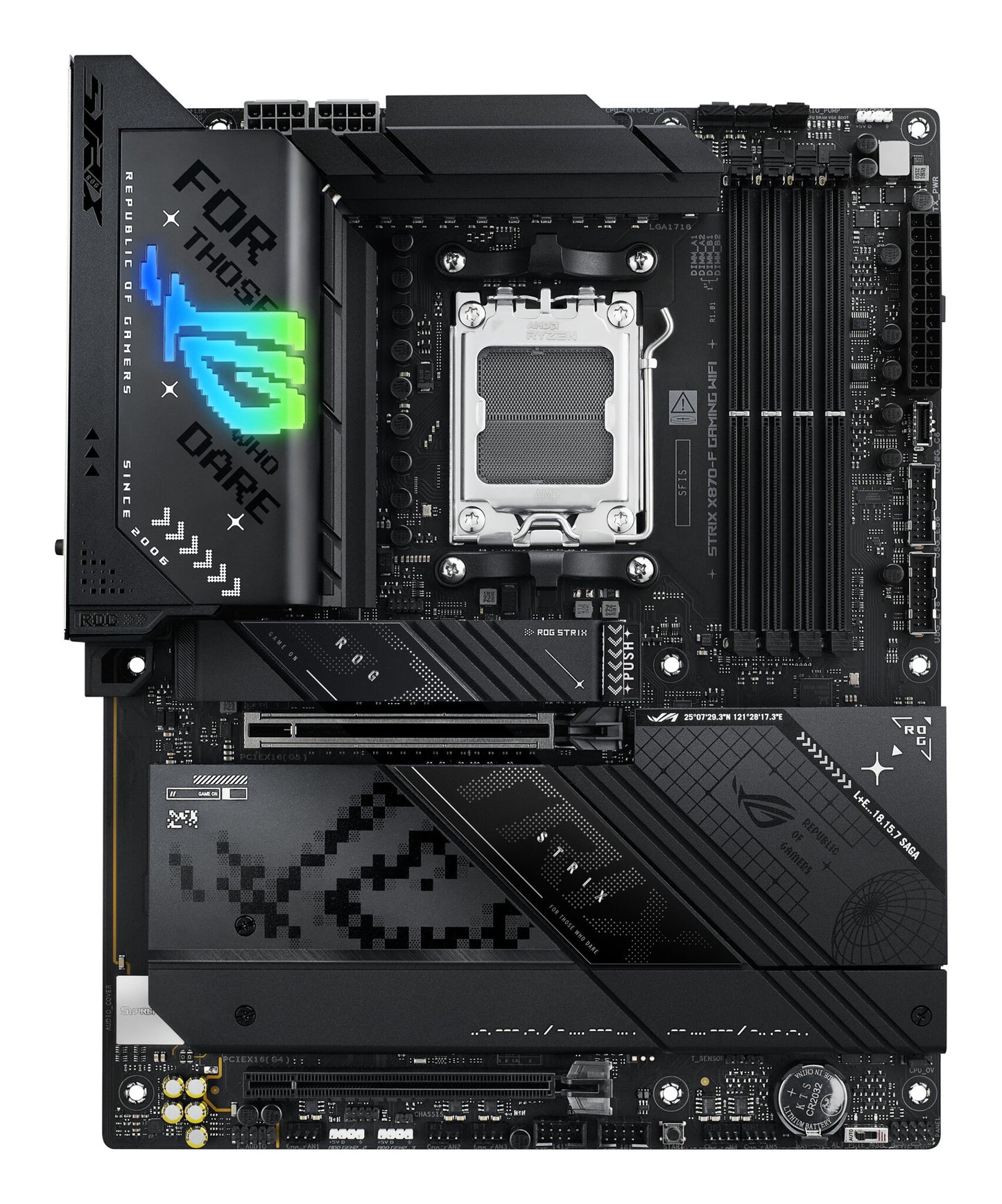 ASUS ROG STRIX X870-F GAMING WIFI AMD X870 AM5-sockel ATX