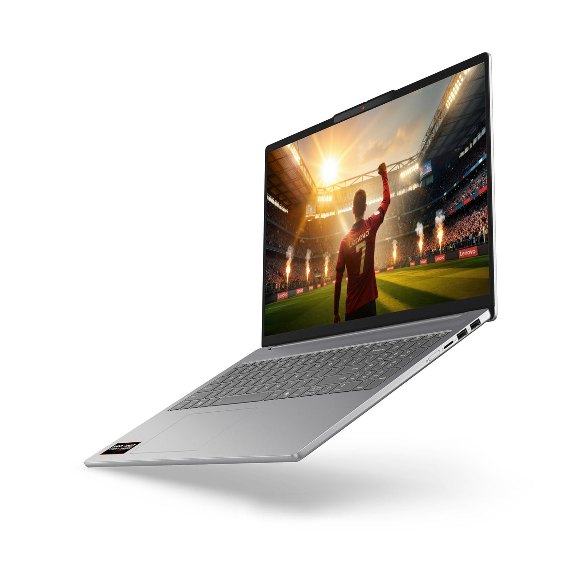 Lenovo IdeaPad Slim 5 16AGP11 Copilot+ PC AMD Ryzen AI 5 430 Bärbar dator 40,6 cm (16") WUXGA 16 GB DDR5-SDRAM 1 TB SSD Wi-Fi 7 (802.11be) Windows 11 Home tyska Grå