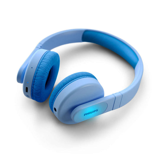 Philips TAK4206BL/00 hörlur och headset Kabel & Trådlös Huvudband Samtal/musik USB Type-C Bluetooth Blå