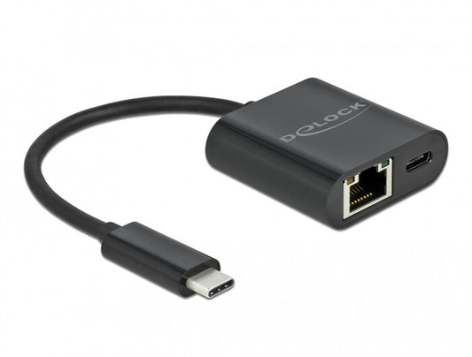 DeLOCK 66644 dockningsstationer för bärbara datorer Kabel USB 3.2 Gen 1 (3.1 Gen 1) Type-C Svart