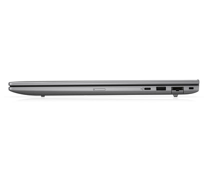 HP ZBook 8 G1i Intel Core Ultra 7 255H Mobil arbetsstation 40,6 cm (16") WQXGA 32 GB DDR5-SDRAM 2 TB SSD NVIDIA RTX PRO 500 Blackwell Wi-Fi 7 (802.11be) Windows 11 Pro Silver