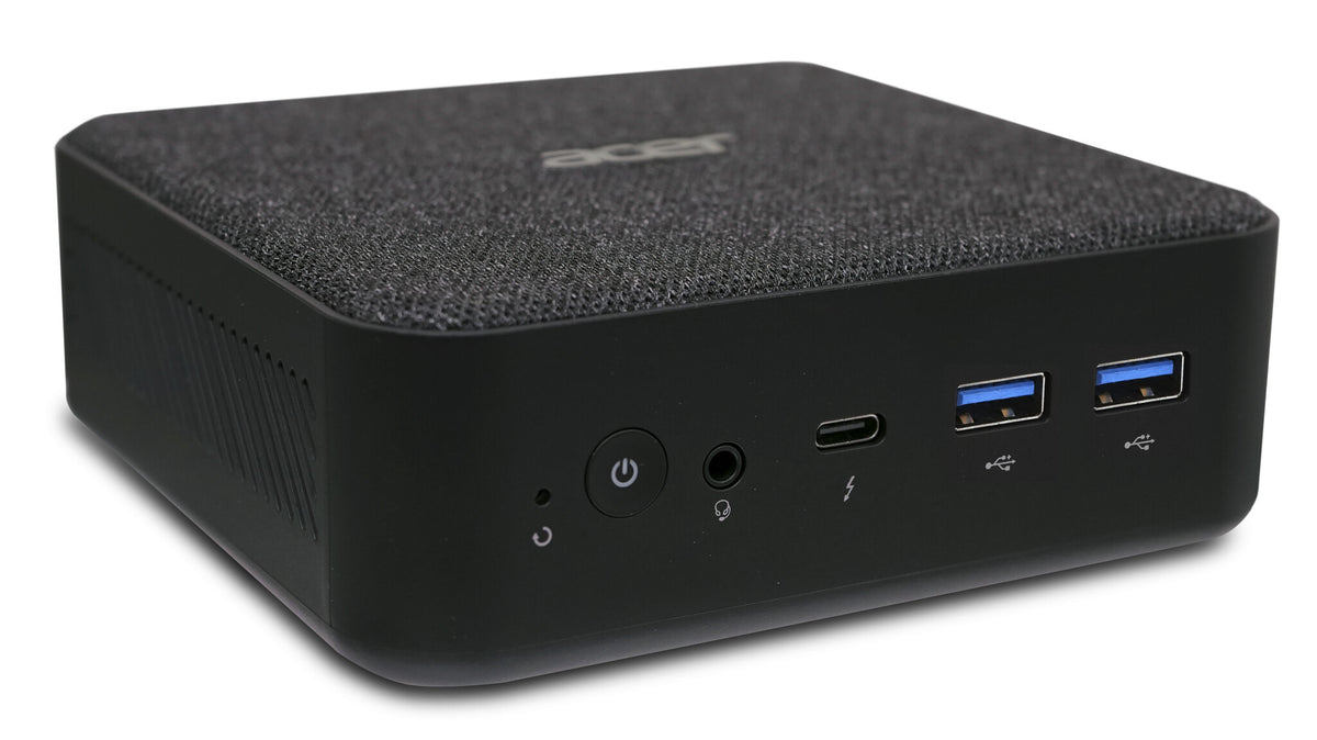 Acer Revo Box RB102-14U5U Intel Core 5 120U 16 GB DDR5-SDRAM 512 GB SSD Windows 11 Home Mini PC Mini-PC Svart