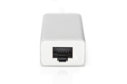 Digitus DA-70255 dockningsstationer för bärbara datorer USB 3.2 Gen 1 (3.1 Gen 1) Type-C Grå, Vit