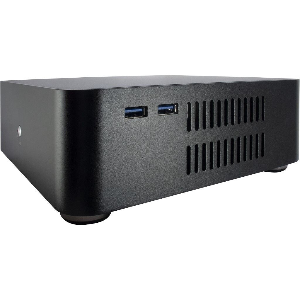 Inter-Tech ITX A60 Mini Tower Svart 60 W