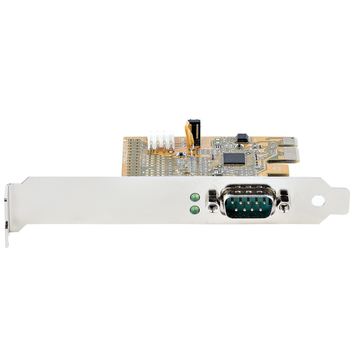 StarTech.com PCI Express Seriellt kort, PCIe till RS232 (DB9) seriellt gränssnittskort, PC seriellt kort med 16C1050 UART, standard- eller lågprofilfästen, COM-retention, Windows och Linux