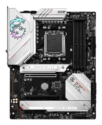 MSI MPG B650 EDGE WIFI moderkort AMD B650 AM5-sockel ATX