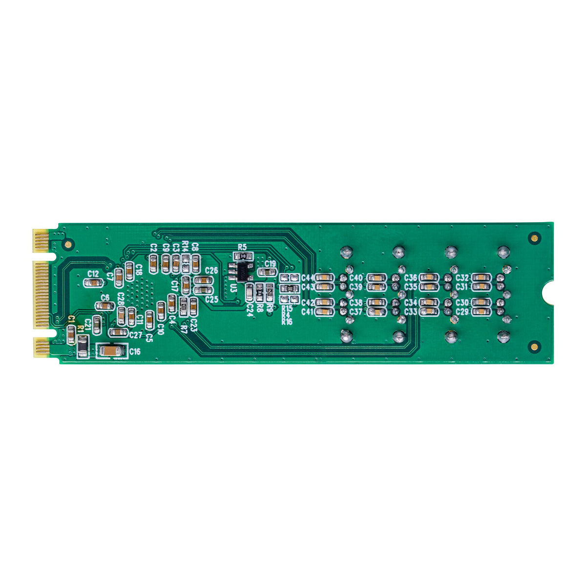 StarTech.com 4-ports M.2 till SATA-kortadapter, M.2 PCIe 3.0 till SATA HDD/SSD-expansionskort, ASM1064-chipset, M.2 NVMe till 4x HDD/SSD för Windows/macOS/Linux