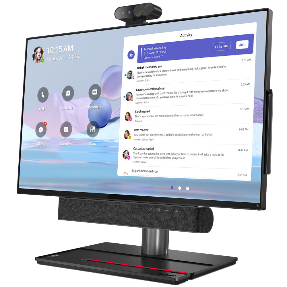 Lenovo ThinkSmart View Plus videokonferenssystem Nätverksansluten (Ethernet) Personligt videokonferenssystem
