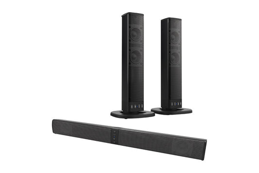 Xoro HSB 55 Svart 2.1 kanaler 20 W