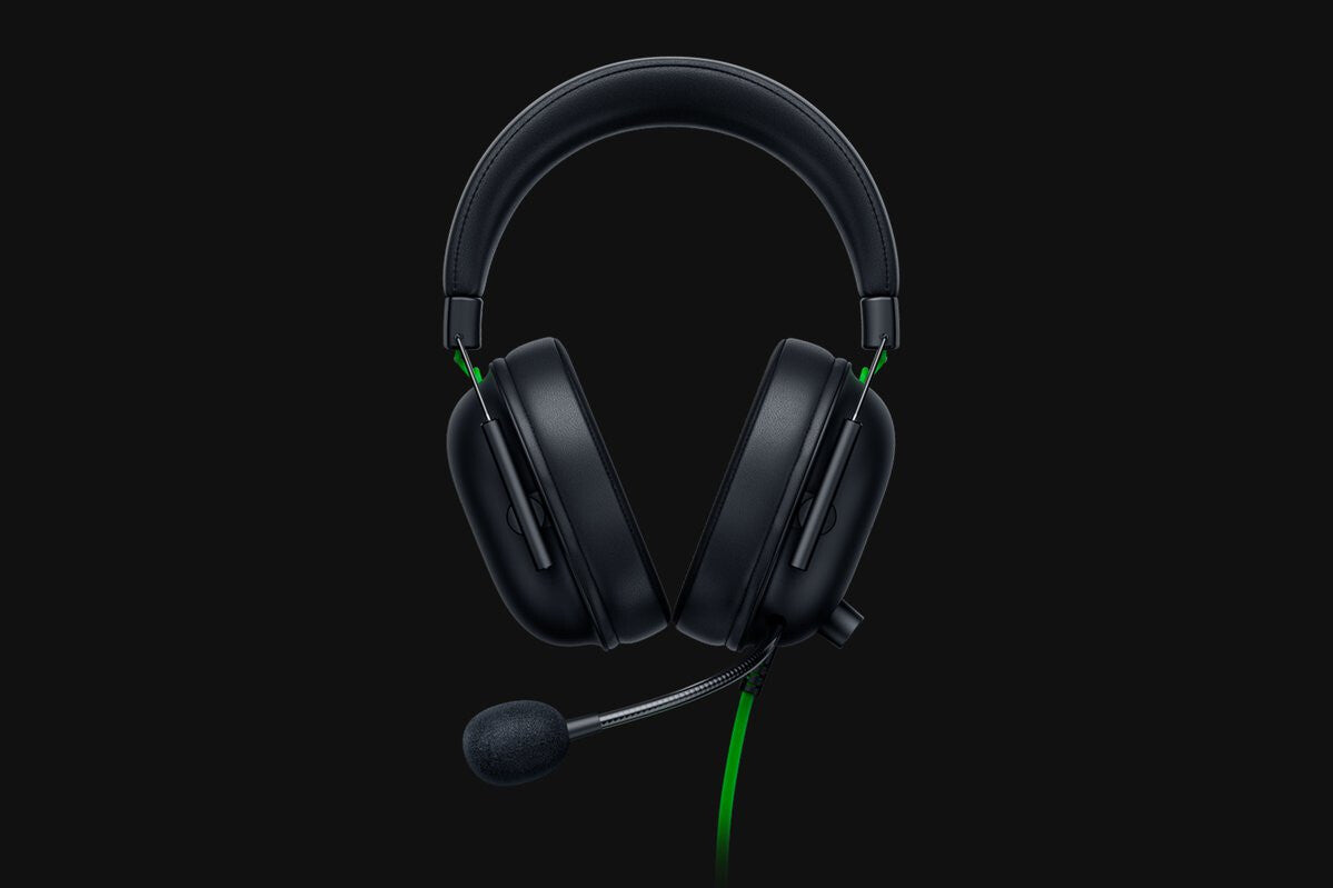 Razer Blackshark V2 X Headset Kabel Huvudband Spela Svart, Grön