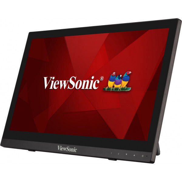 Viewsonic TD1630-3 platta pc-skärmar 39,6 cm (15.6") 1366 x 768 pixlar HD LCD Pekskärm Flera användare Svart