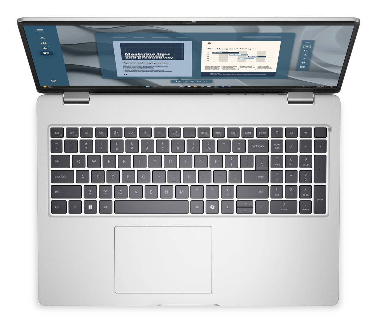 DELL Pro 16 PC16255 Copilot+ PC AMD Ryzen AI 7 PRO 350 Bärbar dator 40,6 cm (16") Full HD+ 16 GB DDR5-SDRAM 512 GB SSD Wi-Fi 6E (802.11ax) Windows 11 Pro tyska Platina
