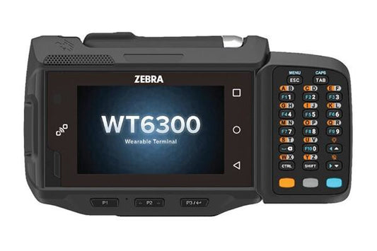 Zebra WT6300 RFID-handdatorer 8,13 cm (3.2") 800 x 480 pixlar Pekskärm 256 g Svart
