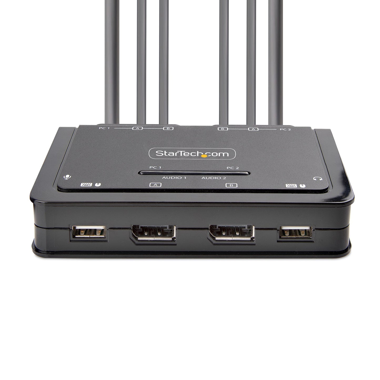 StarTech.com C2-DD46-UA2-CBL-KVM KVM-switchar Svart