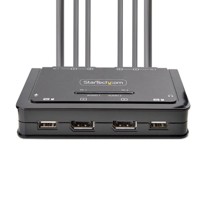 StarTech.com C2-DD46-UA2-CBL-KVM KVM-switchar Svart