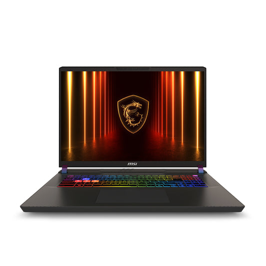 MSI Vector 17 HX AI A2XWJG-039 Intel Core Ultra 9 275HX Bärbar dator 43,2 cm (17") Quad HD+ 32 GB DDR5-SDRAM 2 TB SSD NVIDIA GeForce RTX 5090 Wi-Fi 7 (802.11be) Windows 11 Home tyska Grå