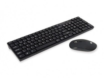 Conceptronic Orazio tangentbord Mus inkluderad Hem RF Trådlös AZERTY Portugisisk Svart