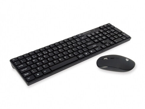 Conceptronic Orazio tangentbord Mus inkluderad Hem RF Trådlös AZERTY Portugisisk Svart