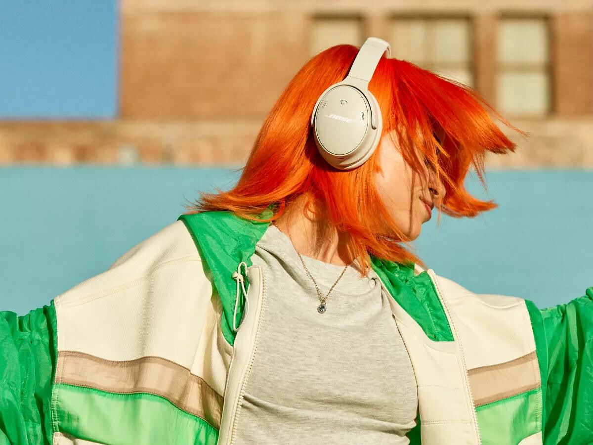 Bose QuietComfort Headset Kabel & Trådlös Huvudband Musik/vardag Bluetooth Vit