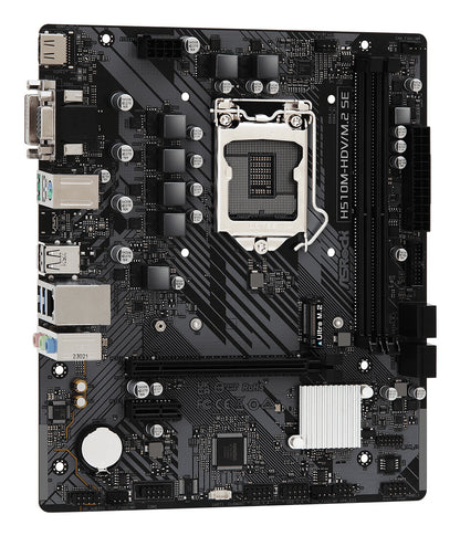 Asrock H510M-HDV/M.2 SE Intel H470 LGA 1200 (Socket H5) micro ATX