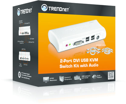Trendnet TK-204UK KVM-switchar