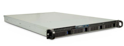Inter-Tech IPC 1U-1404 Ställning Svart, Rostfritt stål