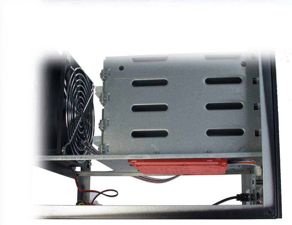 Inter-Tech SC-4004 Small Form Factor (SFF) Svart