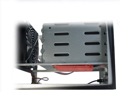 Inter-Tech SC-4004 Small Form Factor (SFF) Svart