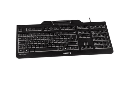 Contour Design KC 1000 SC tangentbord Kontor USB QWERTZ tyska Svart