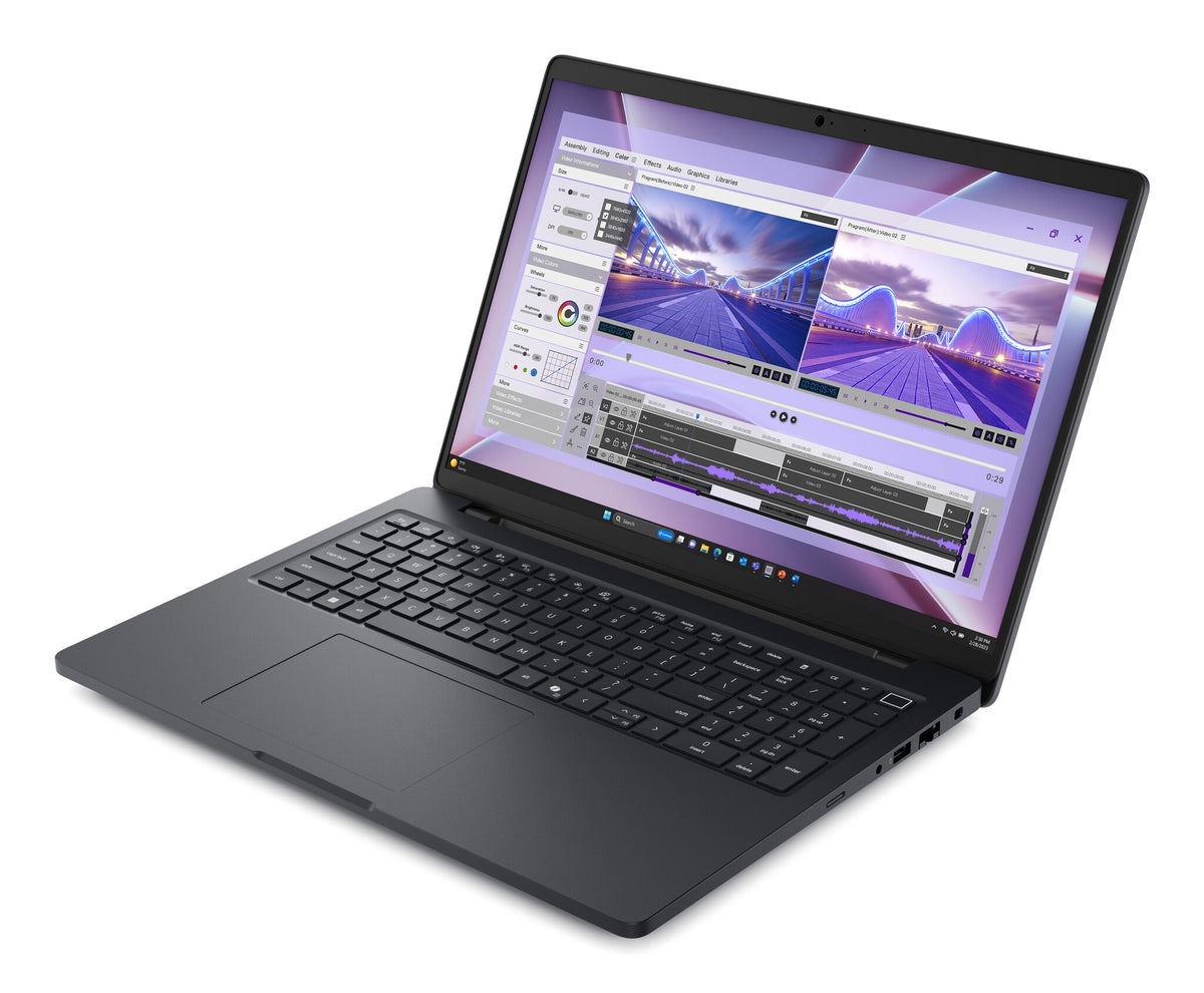 DELL Pro Max 16 MC16250 Intel Core Ultra 7 265H Mobil arbetsstation 40,6 cm (16") Full HD+ 32 GB DDR5-SDRAM 1 TB SSD NVIDIA RTX PRO 500 Blackwell Wi-Fi 7 (802.11be) Windows 11 Pro Nordic Svart