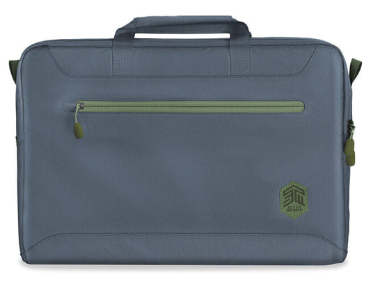 STM STM-117-393P-02 väskor bärbara datorer 40,6 cm (16") Portfölj Blå, Grön