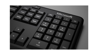 Microsoft Ergonomic tangentbord Universal USB AZERTY Belgiskt Svart